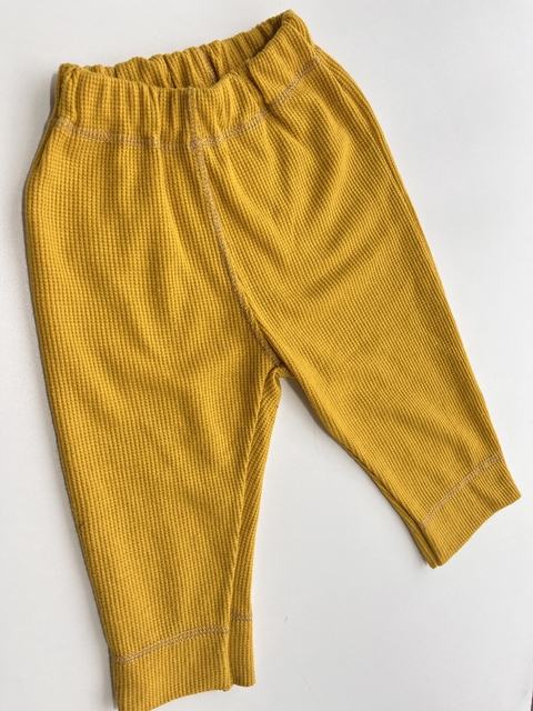 Pantalón modal mostaza (48)