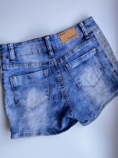 Short de jean lavado con tachas Otivi t.34(181) - comprar online