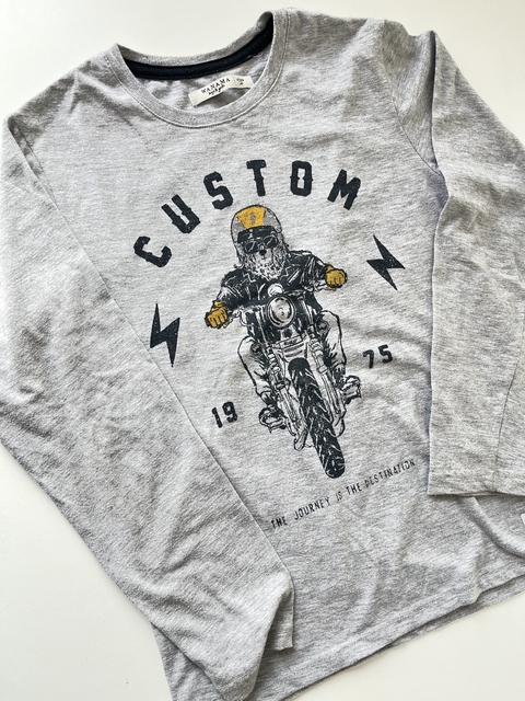 Remera gris ml Oso Wanama t10a(161)