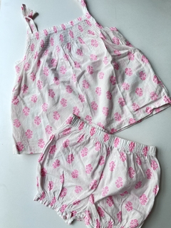 Duo blanco de rosas Carters 12m(40)