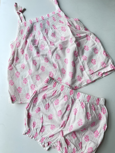 Duo blanco de rosas Carters 12m(40)