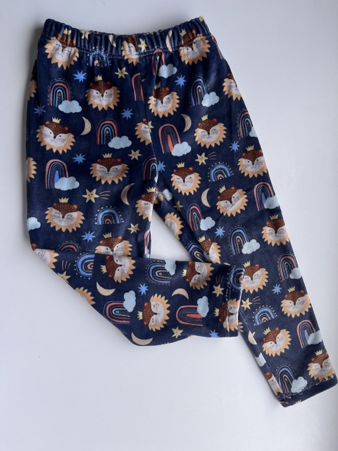 Calza azul de plush animales t18-2a (152)