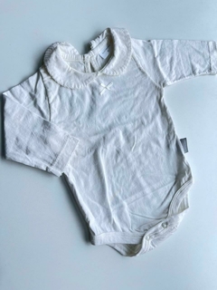 BODY BLANCO ML CON CUELLO MIMO 6M (156)