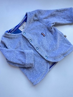 Saquito de plush gris Wanama t3m(185)