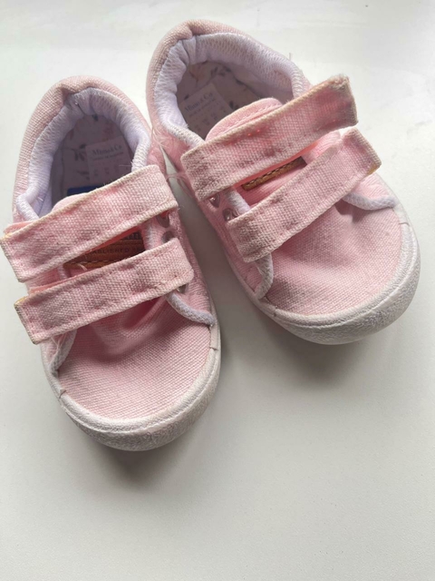 Zapatillas de broche rosas Mimo t20 (192)