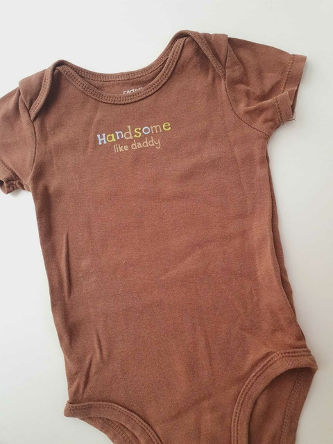 Body mc marron handsome Carters 6m (174)