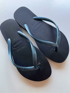 Ojotas azules Havaianas T37-38 (202) - comprar online