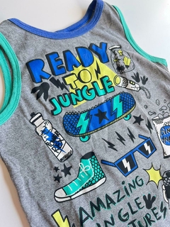 Musculosa gris patineta Grisino T4a (202) - comprar online