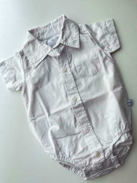 Body camisa blanca mc Cheeky 3m (170)