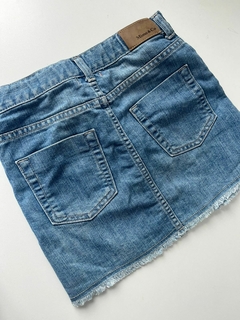 POllera de jean roturas Mimo t10a (278) - comprar online