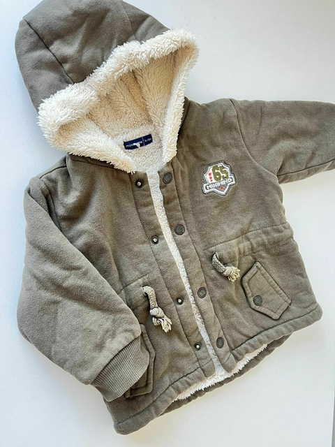 Campera verde corderito Mimo t12m(327) - comprar online