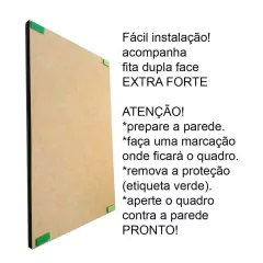 Imagem do Quadro São Francisco de Assis em MDF 20x27cm Decorativo – Orathea