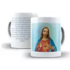 Caneca Jesus Cristo Religioso em ceramica 325ml Orathea