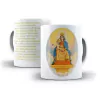 Caneca Nossa Senhora das Candeias Religioso em ceramica 325ml Orathea