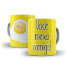 Caneca Ovinho Divertido Você Mexe Comigo  325ml ceramica Orathea