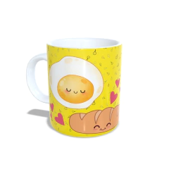 Caneca Ovinho Divertido Você é meu Pãozinho 325ml em cerâmica Orathea - comprar online