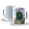 Caneca Sao Patricio Religioso em ceramica 325ml Orathea