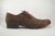 Zapato Gamuza Chocolate Ribete