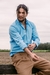 CAMISA LIVIANA ALOE CELESTE - comprar online
