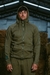 CAMPERA CON CAPUCHA RUSTICO FOGON VERDE - comprar online