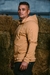 CAMPERA CON CAPUCHA RUSTICO FOGON CAMEL - comprar online