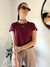 REMERA PALMA - Bordo - NALA ESTUDIO
