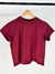 REMERA PALMA - Bordo - tienda online