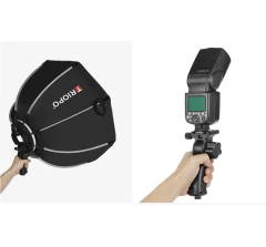 SOFTBOX OCTABOX TRIOPO K120CM MONTAGEM RÁPIDA C/ SUPORTE E GRID - comprar online