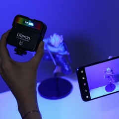 Iluminador de Led RGB para Câmeras / Celulares - Ulanzi VL49-RGB - loja online
