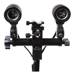 Suporte  Iluminação Sombrinha Softbox Soquete Duplo Lh27-02 - loja online