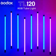 Bastão De Led Rgb Godox Tl 120 Com Bluetooth, Dmx E Wi-fi Para Efeitos Especiais - Foto Imagem Rio