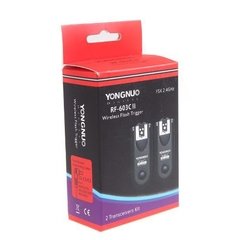 Radioflash Yongnuo RF-603c II Sem Fio Para Canon
