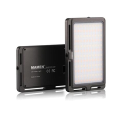 ILUMINADOR LED PORTÁTIL MINI DIGITAL MAMEN C/ BATERIA - 120B