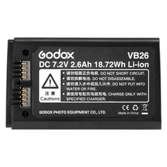 Bateria Godox VB26 para flash V1