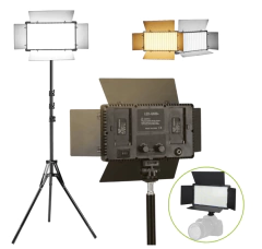 ILUMINADOR LED VÍDEO ON CÂMERA/ESTÚDIO U800+ BI COLOR - comprar online