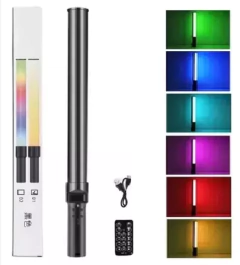 BASTÃO DE LED RGB VIDEOLIGHT SOLESTE - Foto Imagem Rio