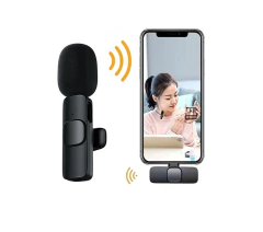 MICROFONE DE LAPELA SEM FIO K9 - P/ IPHONE lightning na internet