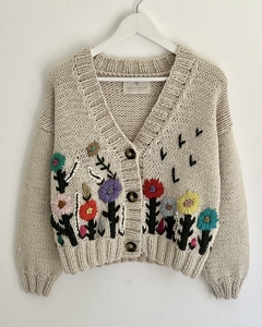 Cardigan Bordado - tienda online