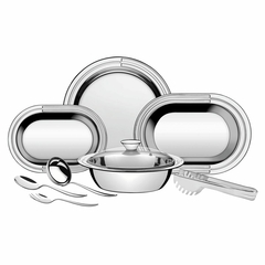 Juego Para Servir Tramontina Ciclo 8 Pzs Kit