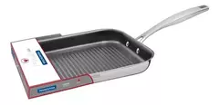 Plancha Bifera Tramontina De Acero Inox. Antiader. 1.2 L - comprar online