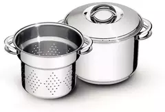 Juego Cozipasta Solar Tramontina 24 Cm 7,7 Lts Acx en internet