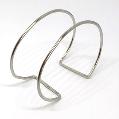 Pulsera Minimal Plateada - comprar online