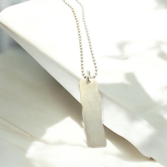 Collar Artesanal de Plata con Grabado Personalizado en internet