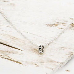 Collar con Mini Dijes de Plata - comprar online