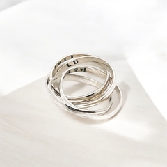 Alianzas Entrelazadas de Plata – Anillos de la Amistad - Tienda de Joyeros