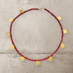 Collar de Piedras Rojas