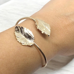 Pulsera Hojitas Bañada en Oro 24k - comprar online