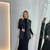 BLAZER LINHO LISTRADO PRETO/OFF - comprar online