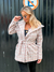 Casaco tweed com faixa Puchullu