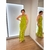 VESTIDO OPEN GRENOBLE TELADO VERDE